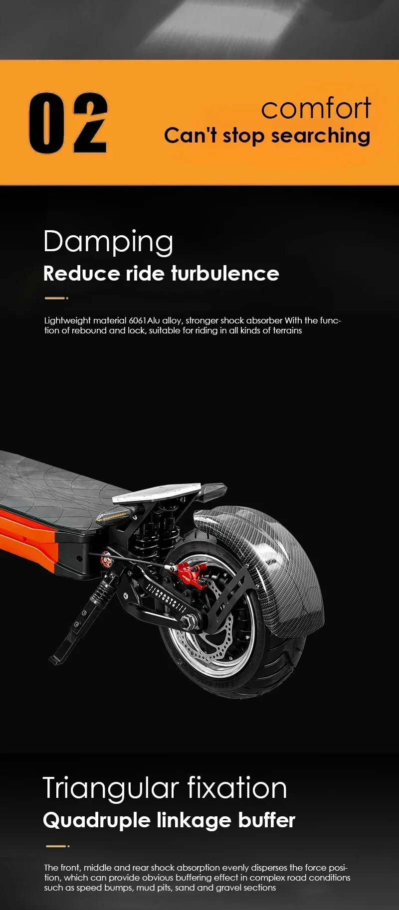 HEZZO 60V 8000W 62.5MPH Off-road Electric Scooter