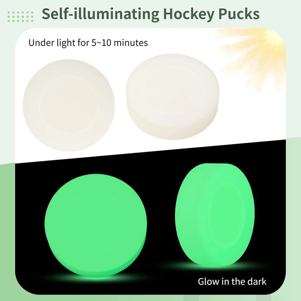 Glow in The Dark Hockey Puck Luminous Hockey Puck