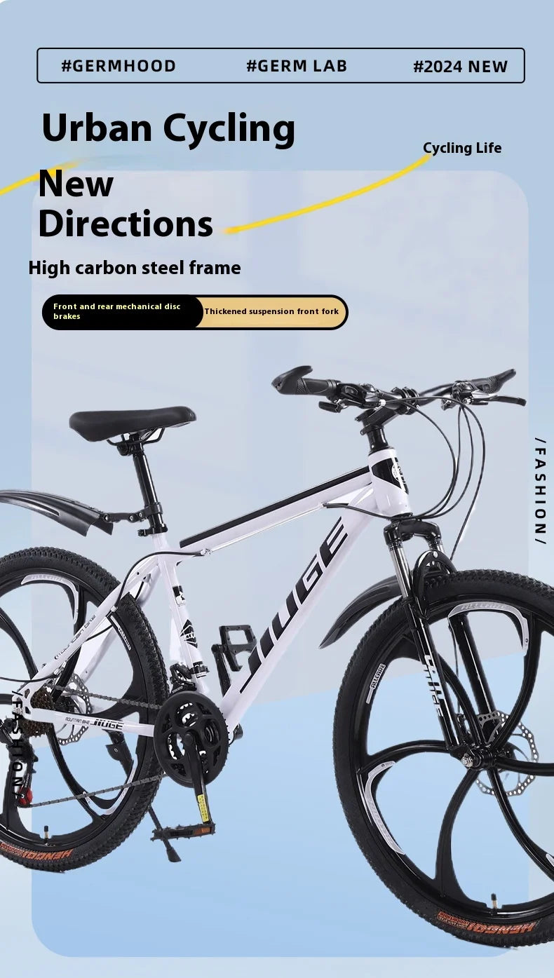 Adult Mountain Bike Bicycle Men and Women Mountain Variable Speed Bicycle