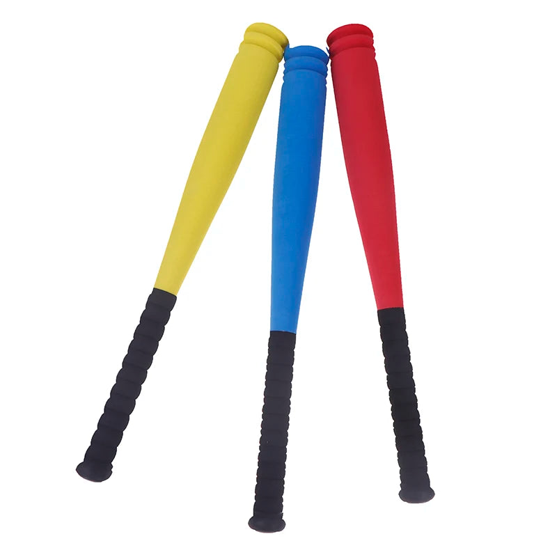 1Pc 54CM Children Baseball Bat +2Pcs Balls Set Sponge Baseball Toy F