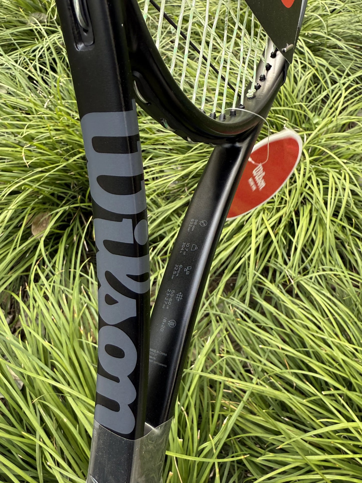 Wilson Blade98 18x20 V6 All Carbon Countervail Tennis Racquet Suit Professional Male