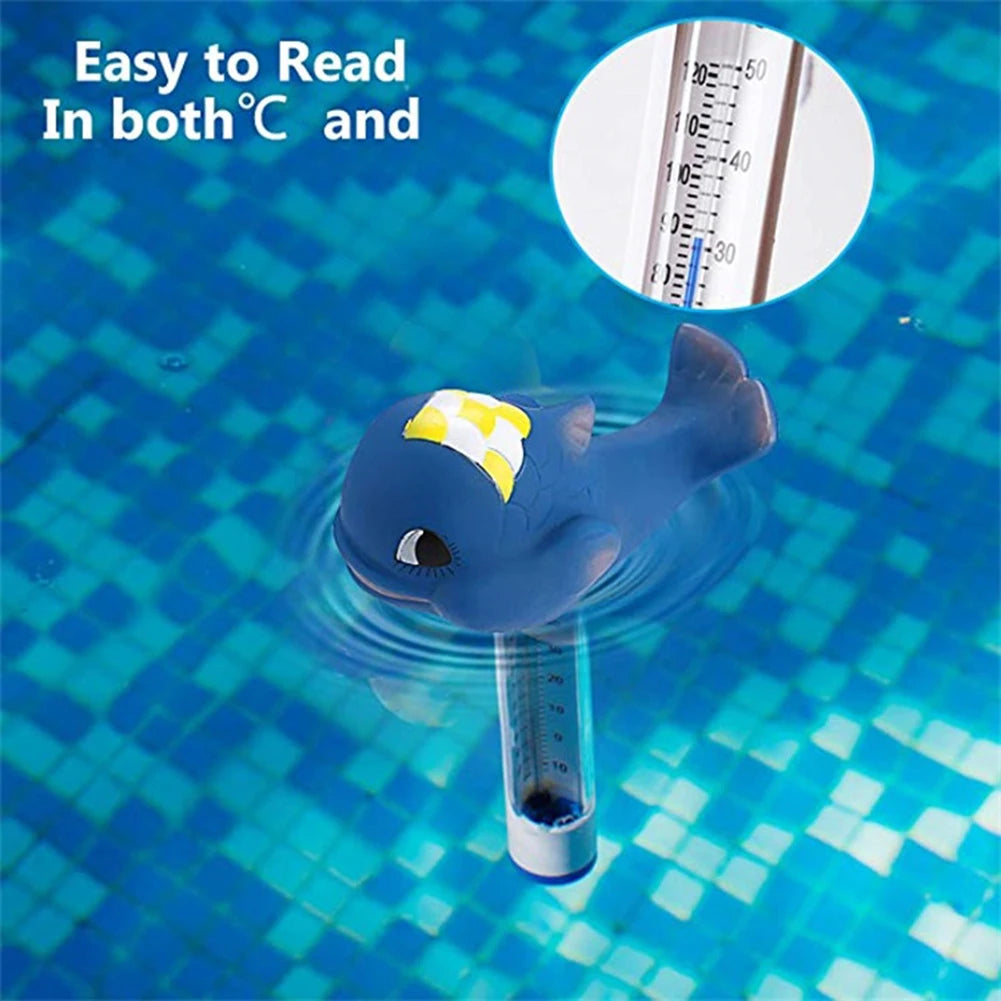 Cartoon Animals Thermometer Versatile  for Outdoor Indoor Swimming Pools
