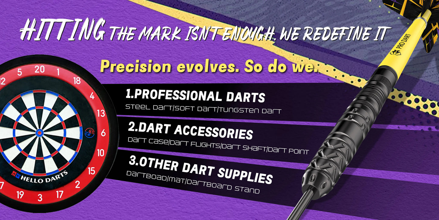 Dart Metal Tip Set 3 Aluminum Dart Shafts Steel Tip Dart Set