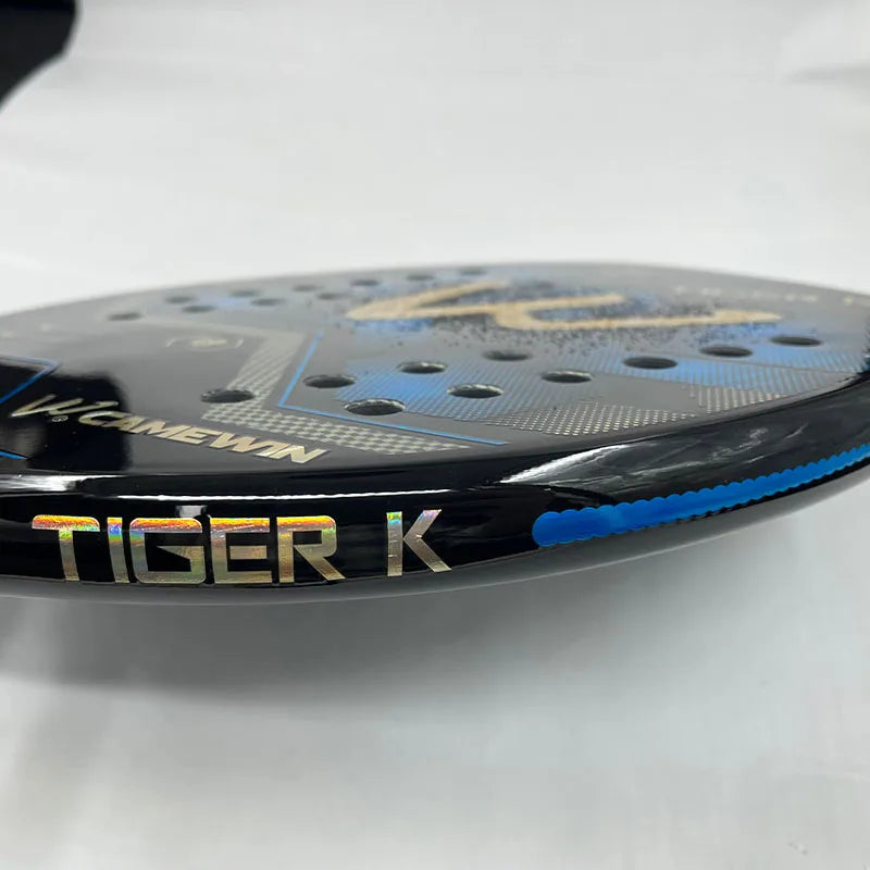 TIGER Kevlar Camewin Beach Tennis Racket Adult Professional Carbon Frame