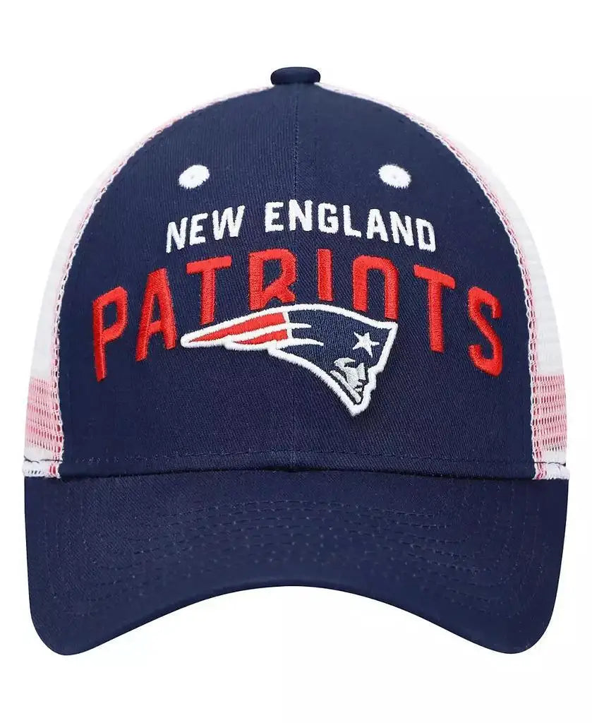 Outerstuff | Boys Navy New England Patriots Core Lockup Snapback Hat