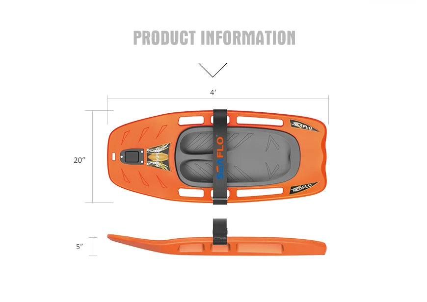 New Outdoor Thickness Kids Adults Plastic Snow Skis