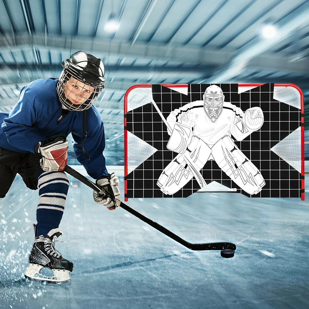 Street Hockey Net Goalie Target Hockey Net Training Target Hockey Shooting Training