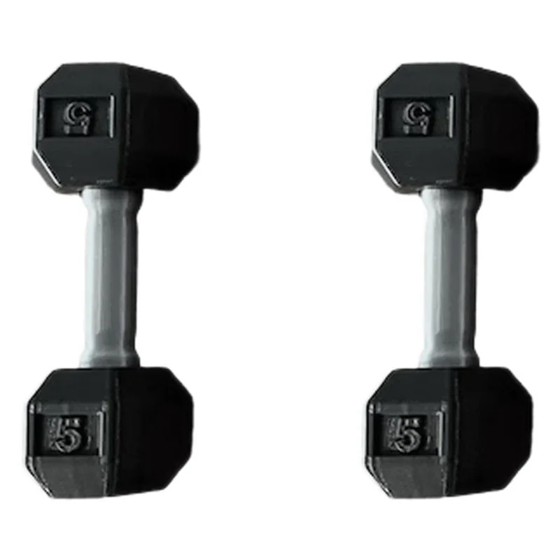 2Pcs Modern Kids Weight Set Toy Dumbbells Baby Workout Weights Fun Fitness And Exercise