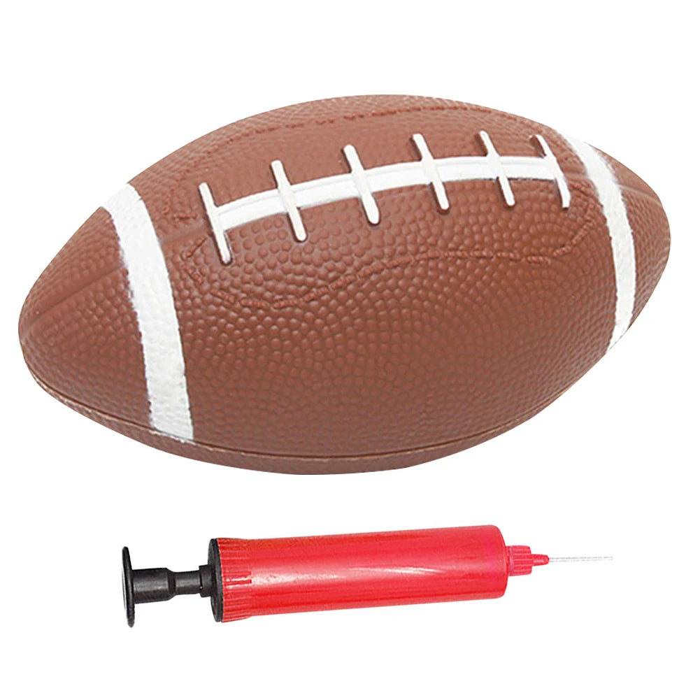 Teenagers American Football Inflatable Child Footballs with Inflator Children Game Ball for Kids Students