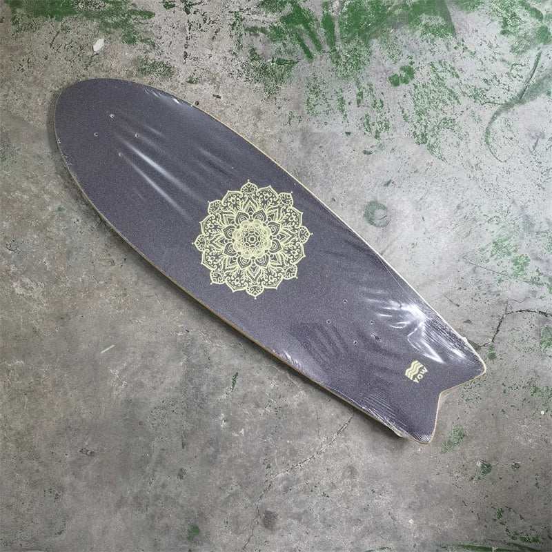 YOW land surf skateboard longboards whole kits good quality spring system branded with trucks wheels
