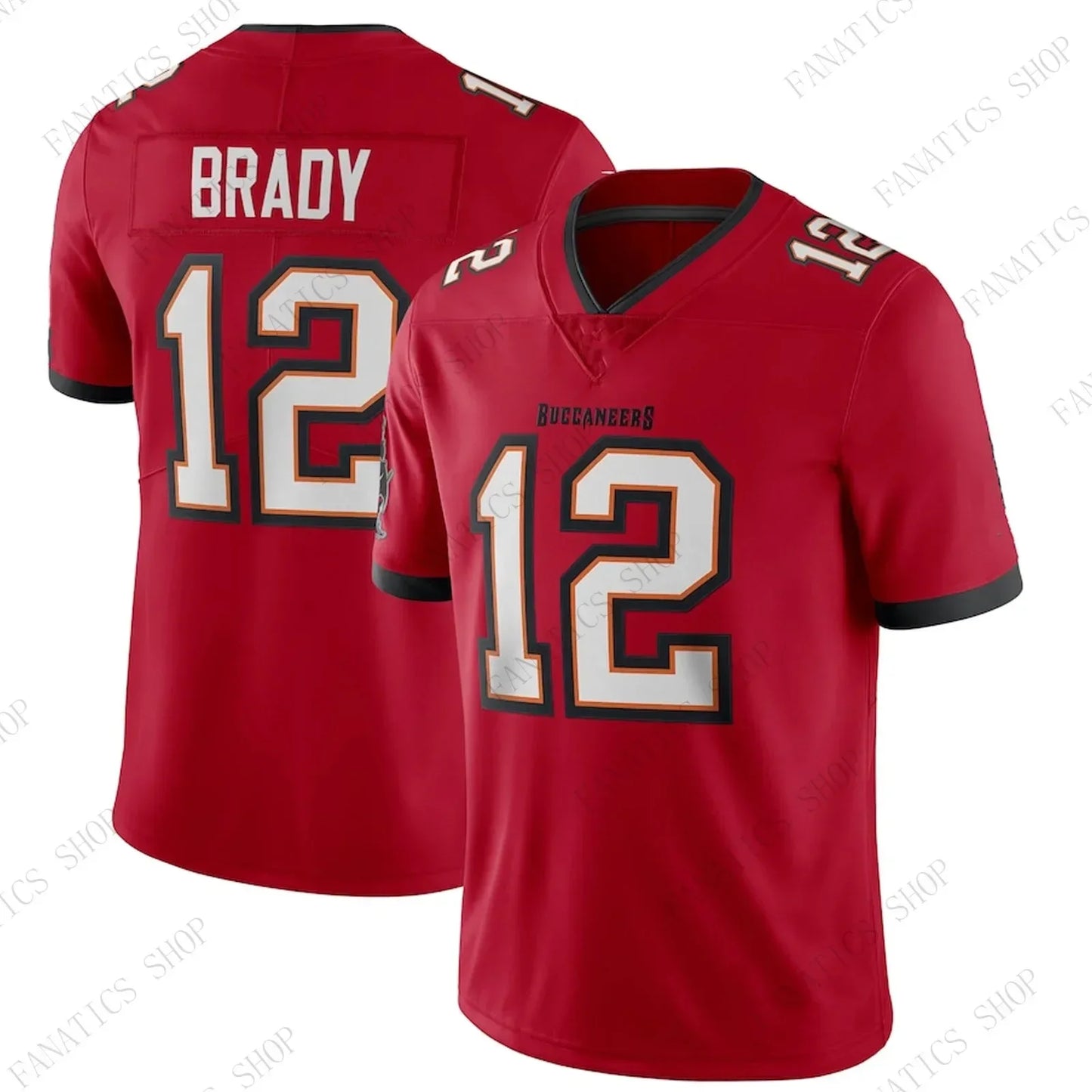 2024 Newest Summer Tom Brady Buccaneers Vapor F.U.S.E. Limited Rugby Jersey #12