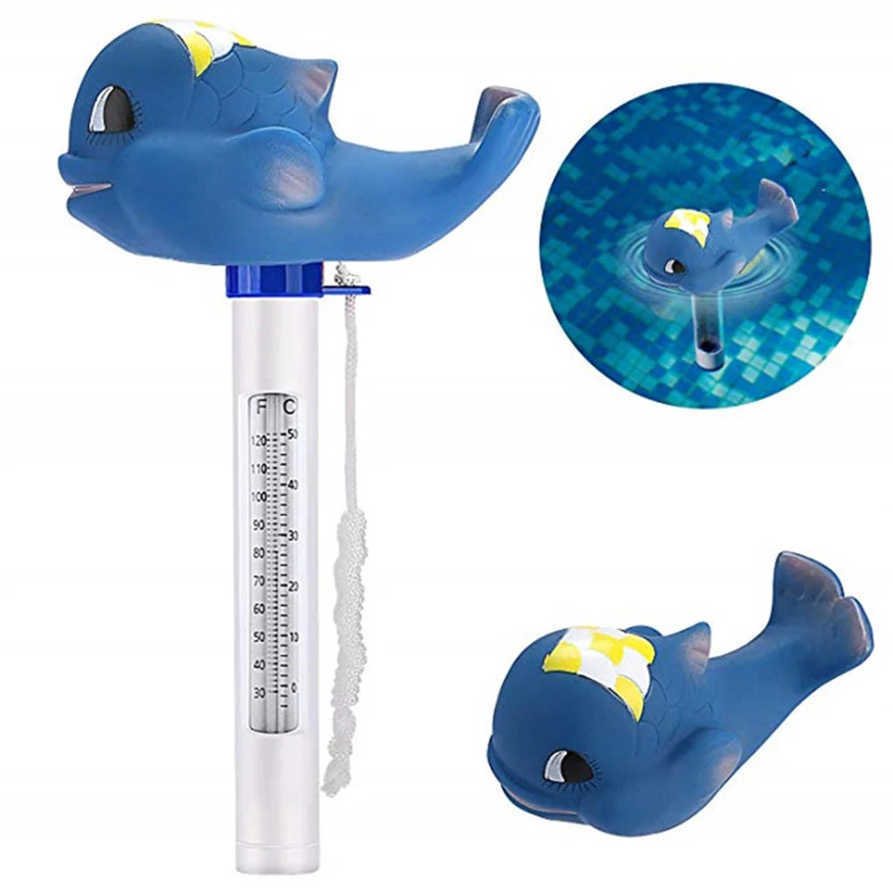 Cartoon Animals Thermometer Versatile  for Outdoor Indoor Swimming Pools
