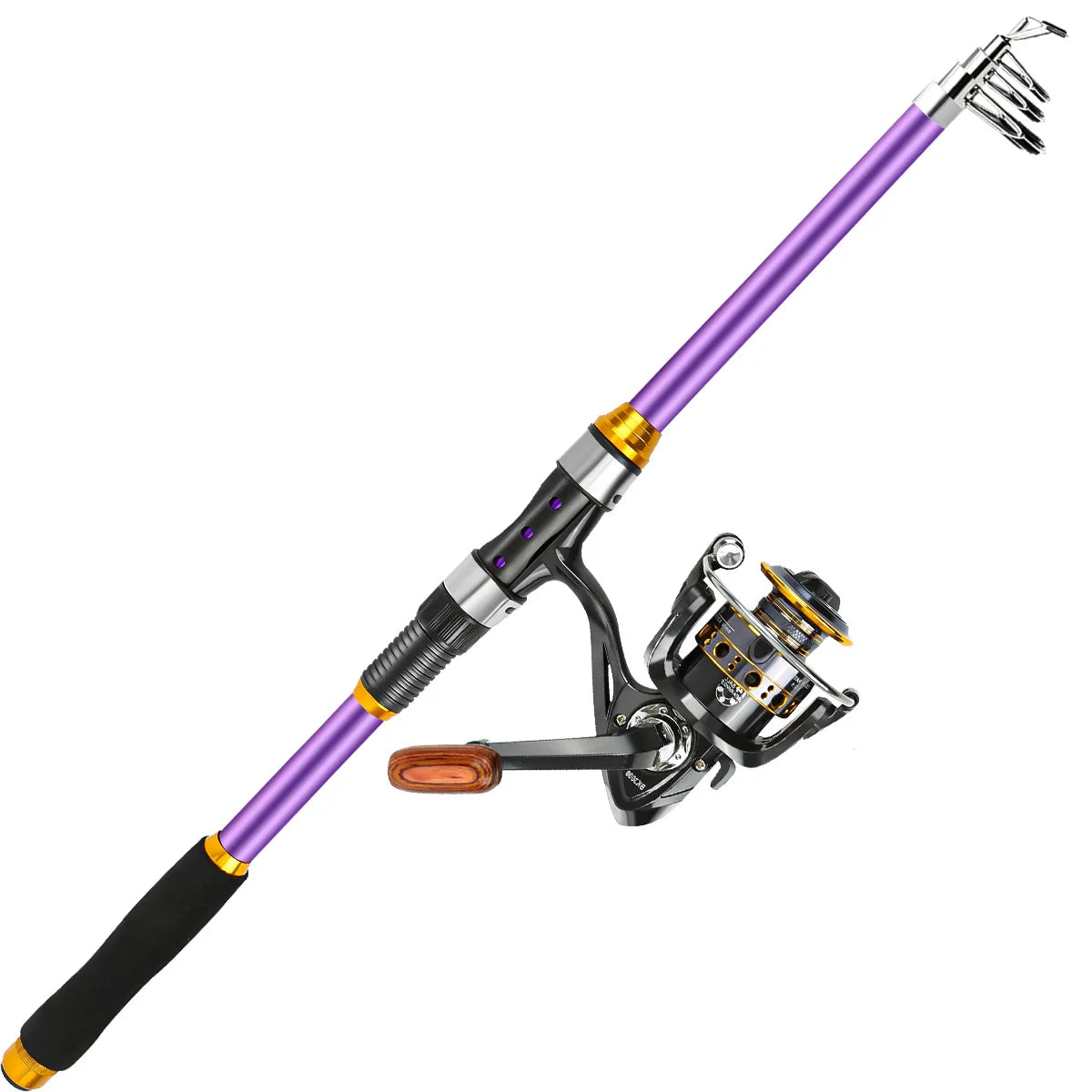 fishing gear full set of combination throwing rod