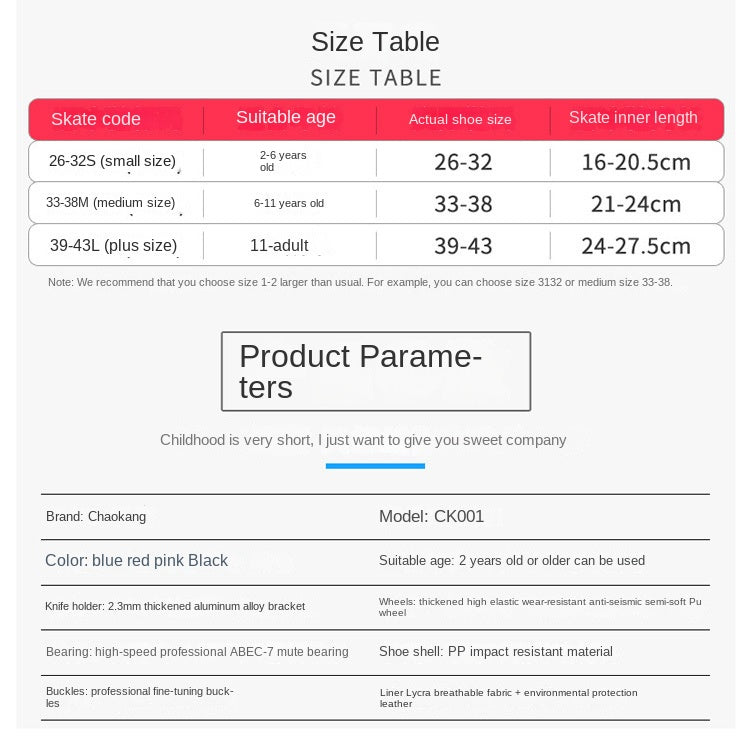 Adult the Skating Shoes Student Flash Adjustable Roller Skates  Foam Wheel Men and Women