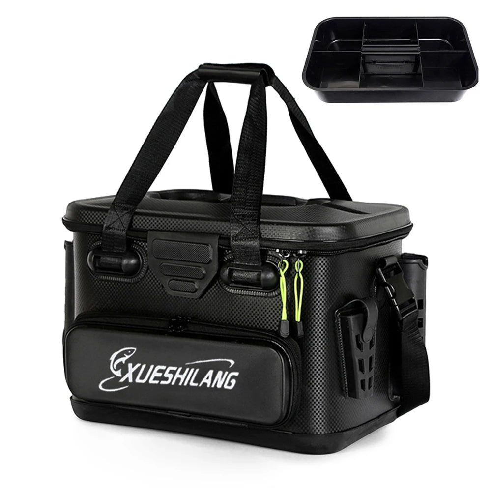 EVA Multifunction Fishing Bag Rod Bait Reel Portable Fish Storage Bag