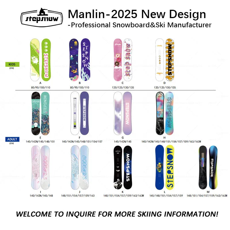 Professional OEM ODM Custom Snowboard Factory Supply Snowboards & Skis Camber Snow Board for Kids