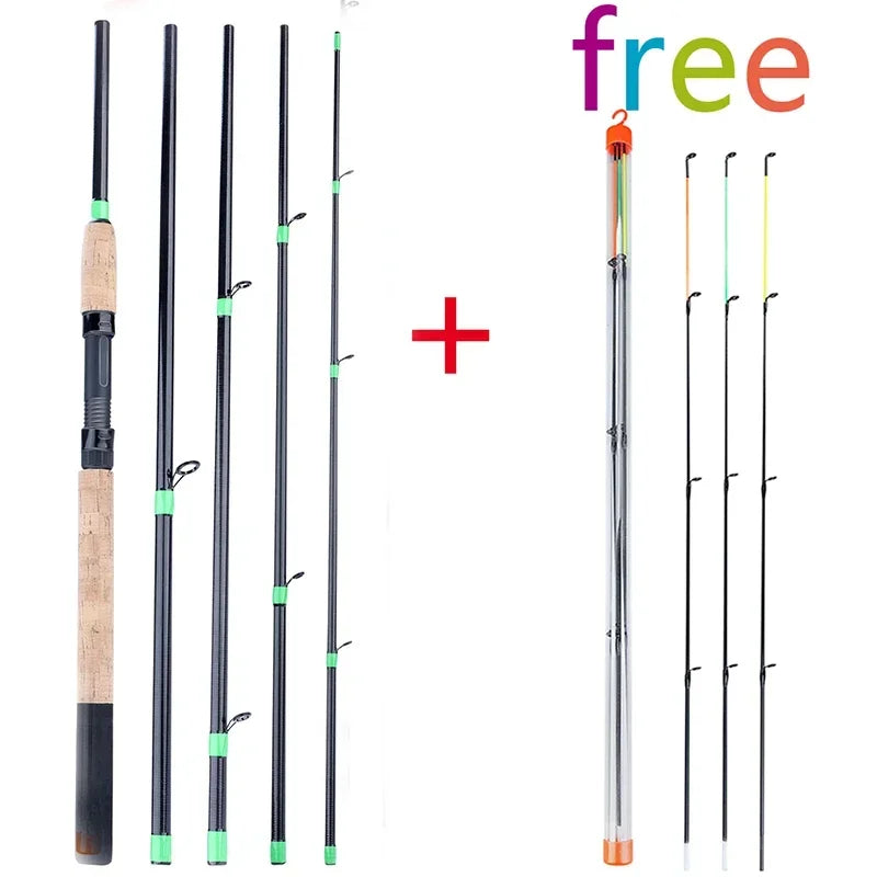Sougayilang Feeder Fishing Rod Lengthened Handle6 Sections