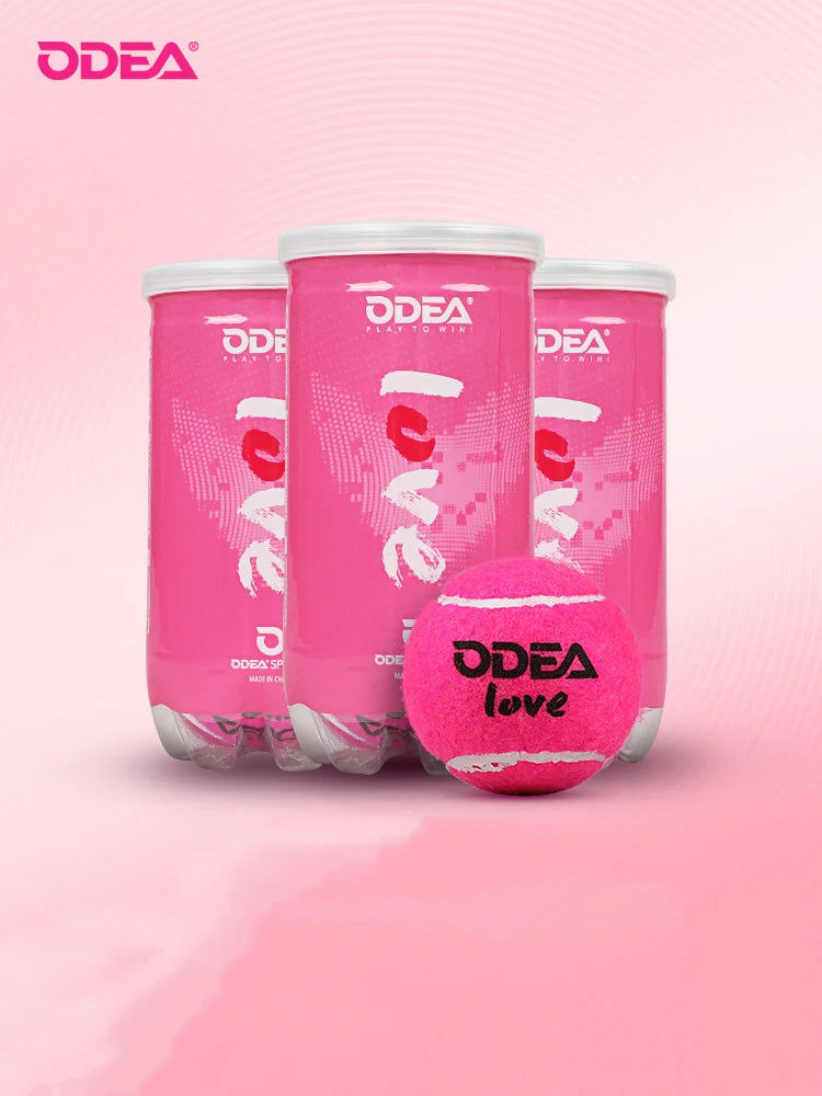 ODEA Professional Tennis Pink Training Ball 2 ball/barrel Match Balls