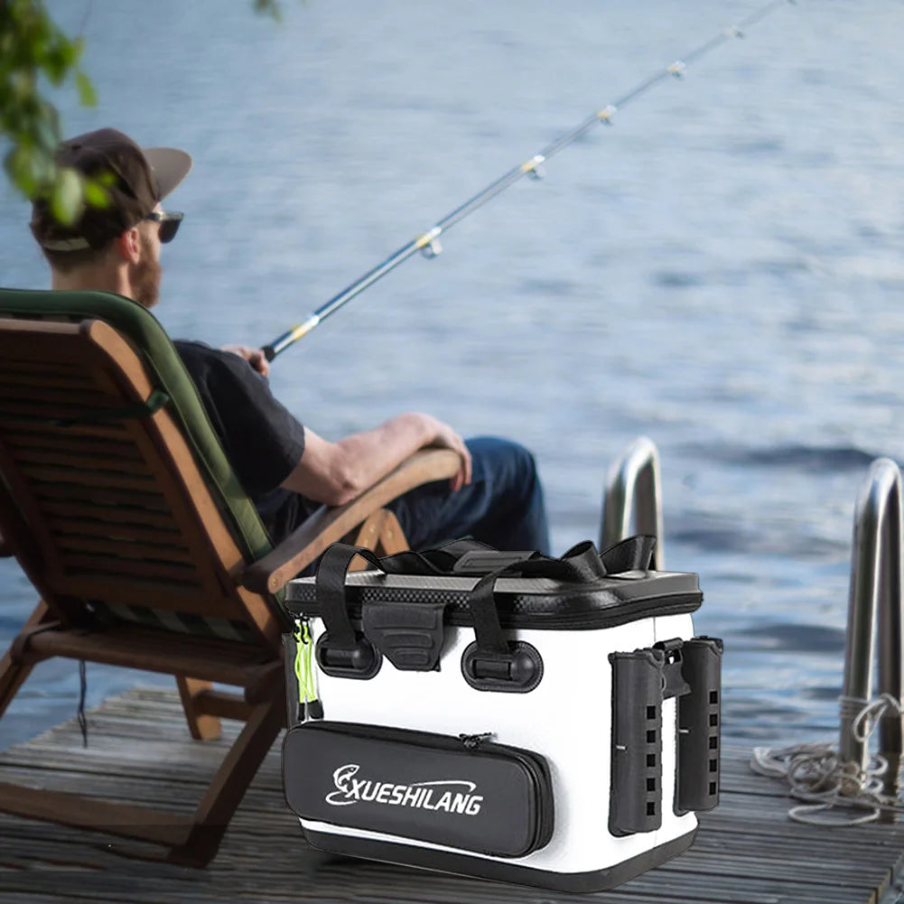 EVA Multifunction Fishing Bag Rod Bait Reel Portable Fish Storage Bag