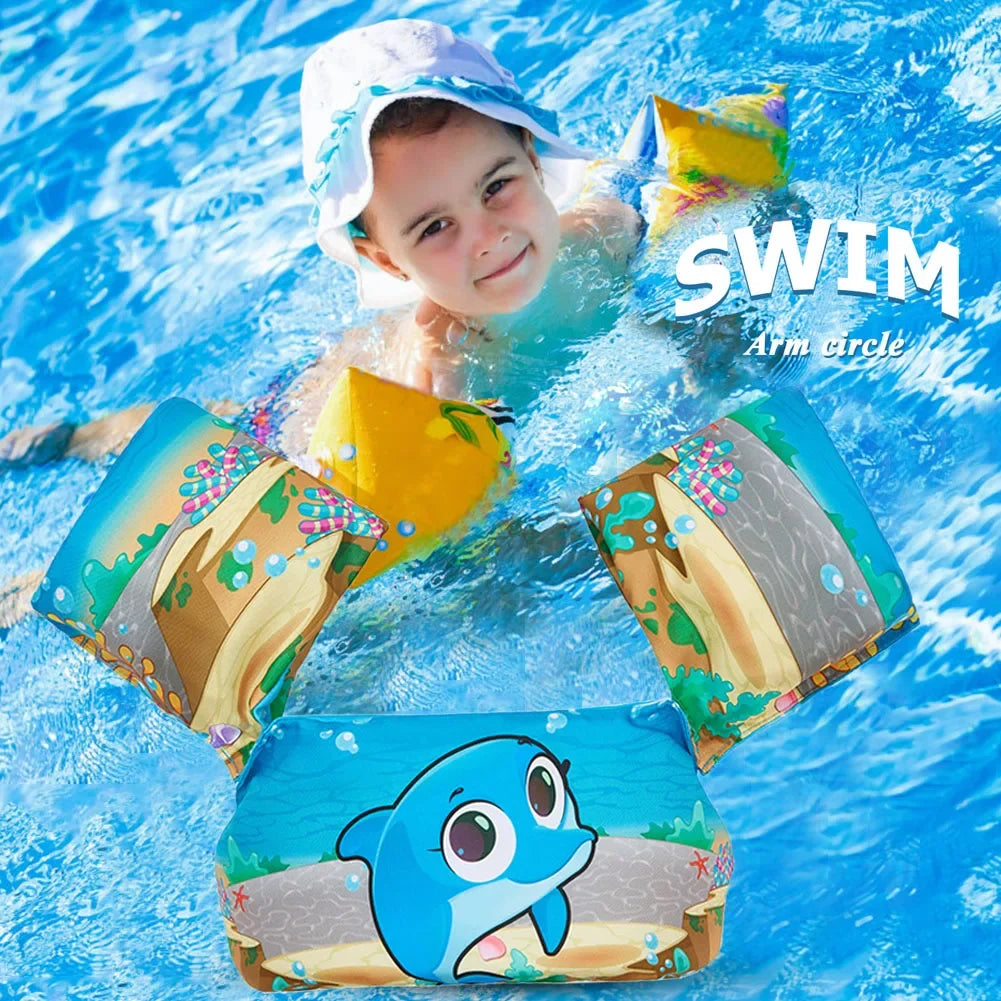 Baby Float Arm Sleeve Floating Ring Safe Life Jacket Buoyancy Vest Kid Swimming Equipment