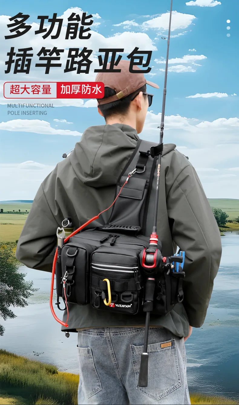 Fishing Tackle Backpack Lure Box Storage