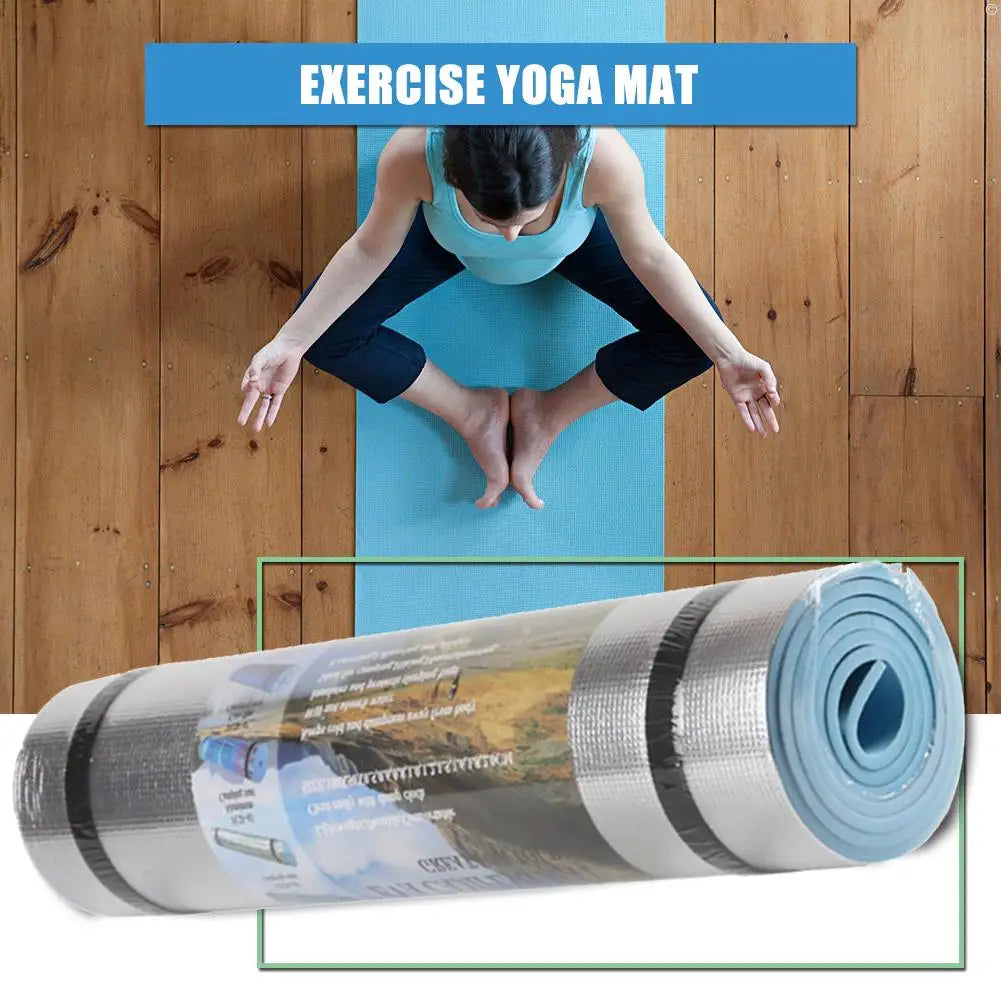 1800x50x10/8/6mm Thickened EVA Yoga Mat Moisture-proof Outdoor Camping Picnic Mat Waterproof Anti-skid