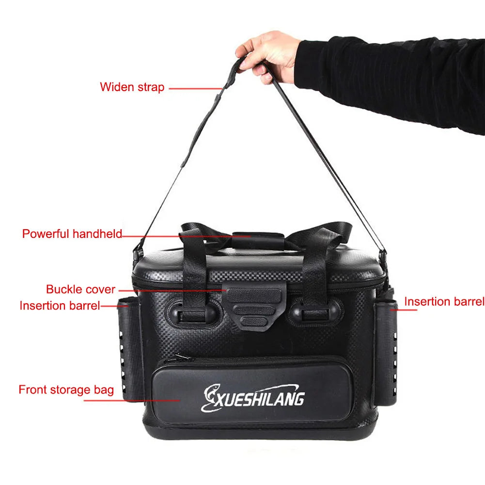 EVA Multifunction Fishing Bag Rod Bait Reel Portable Fish Storage Bag