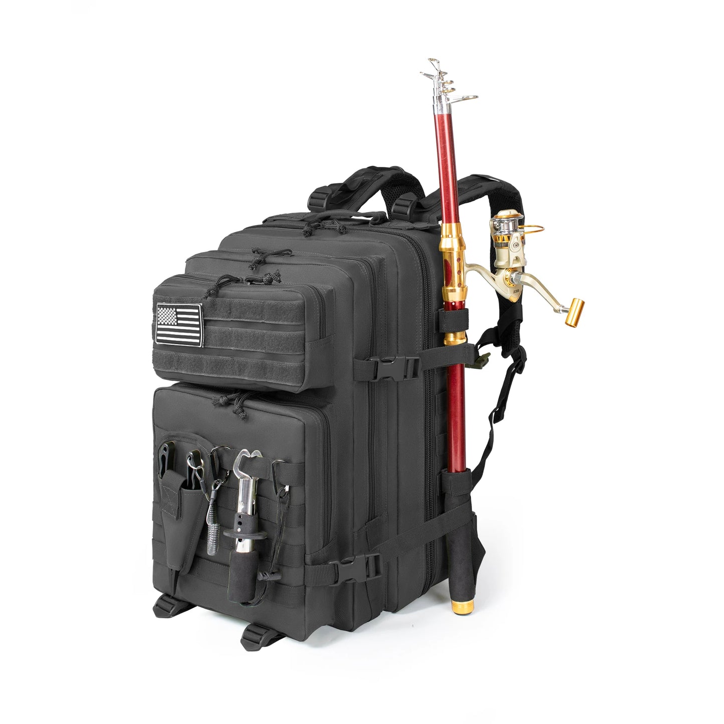 45L Fishing Hunting Bag Tactical Backpack Men's
