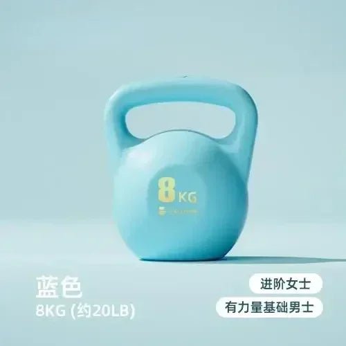 Adjustable Dumbbell Home Fitness Gym Exercise Equipment 2/4/6/8kg Water Kettlebell Squat Trainer Tool