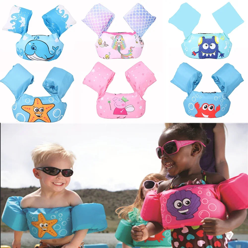 Baby Float Arm Sleeve Floating Ring Safe Life Jacket Buoyancy Vest Kid Swimming Equipment