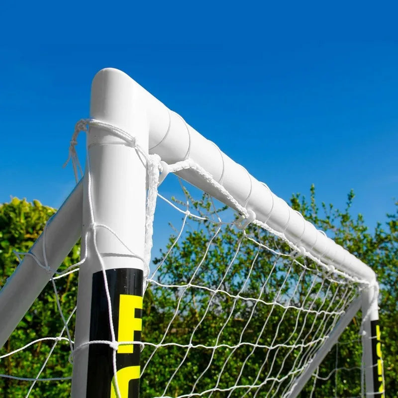Backyard Soccer Goals [9 Sizes]  Ultra-Durable uPVC Weatherproof   Quick Assembly –
