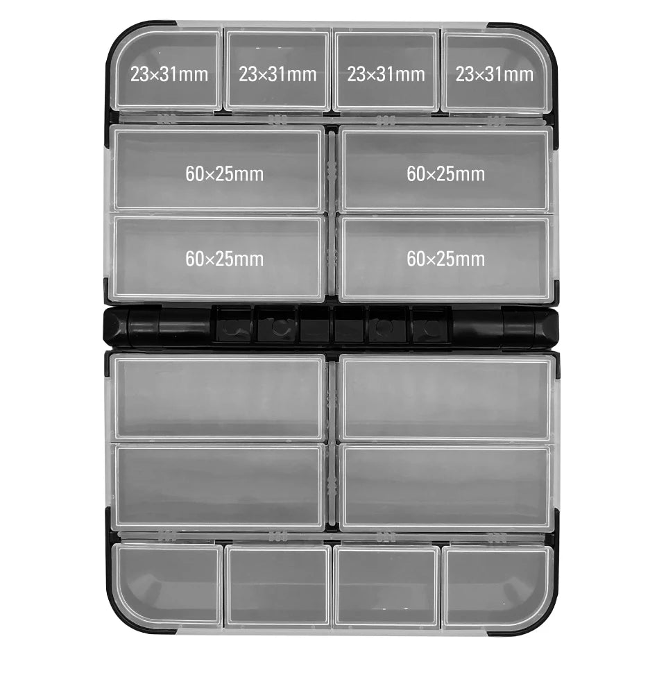 LUREHOLIC Fishing Tackle Boxes for Lure Accessories Storage Snap,