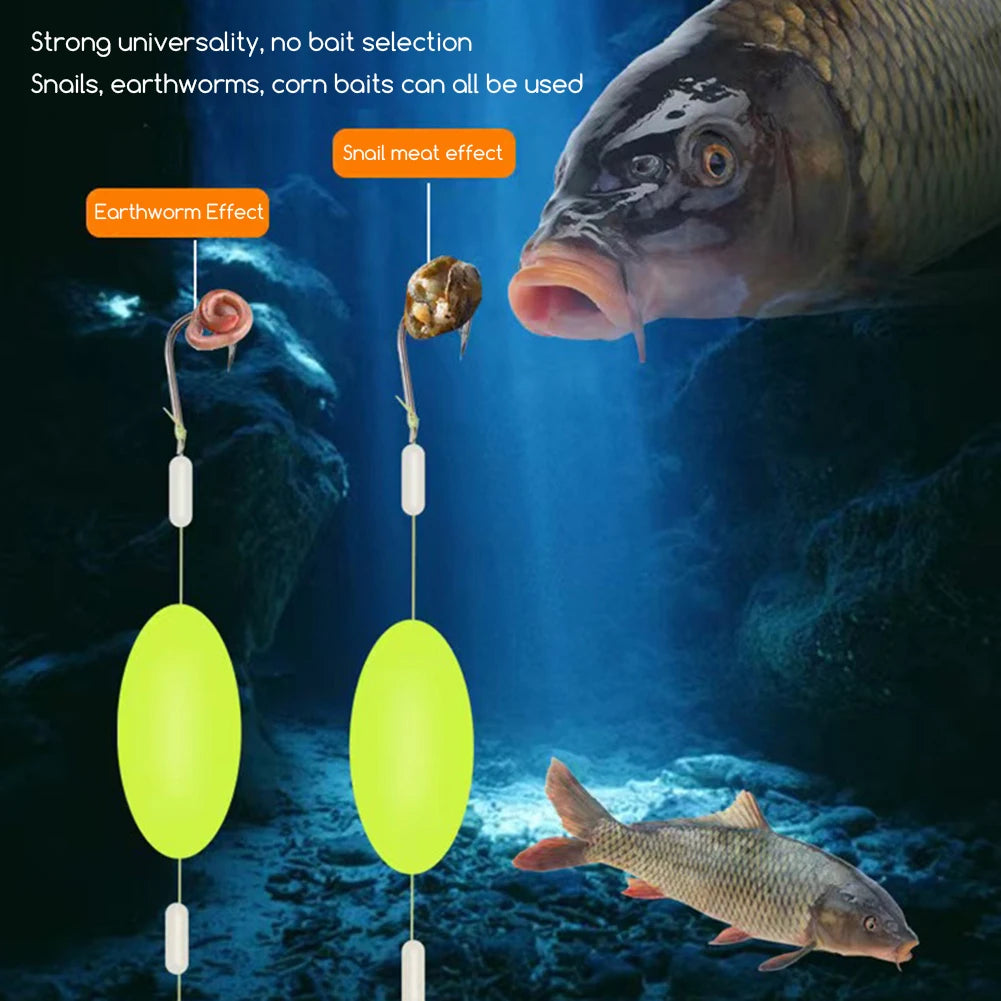 Surfs Fishing Fishhook Pompano Rig with Floats Versatile Fishing Equipments for Saltwater