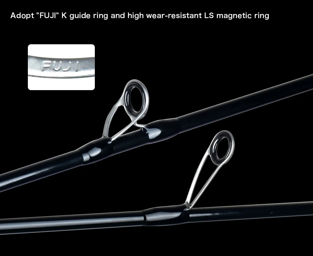 BIUTIFU XUL Ultralight Spinning Casting Fishing Rods