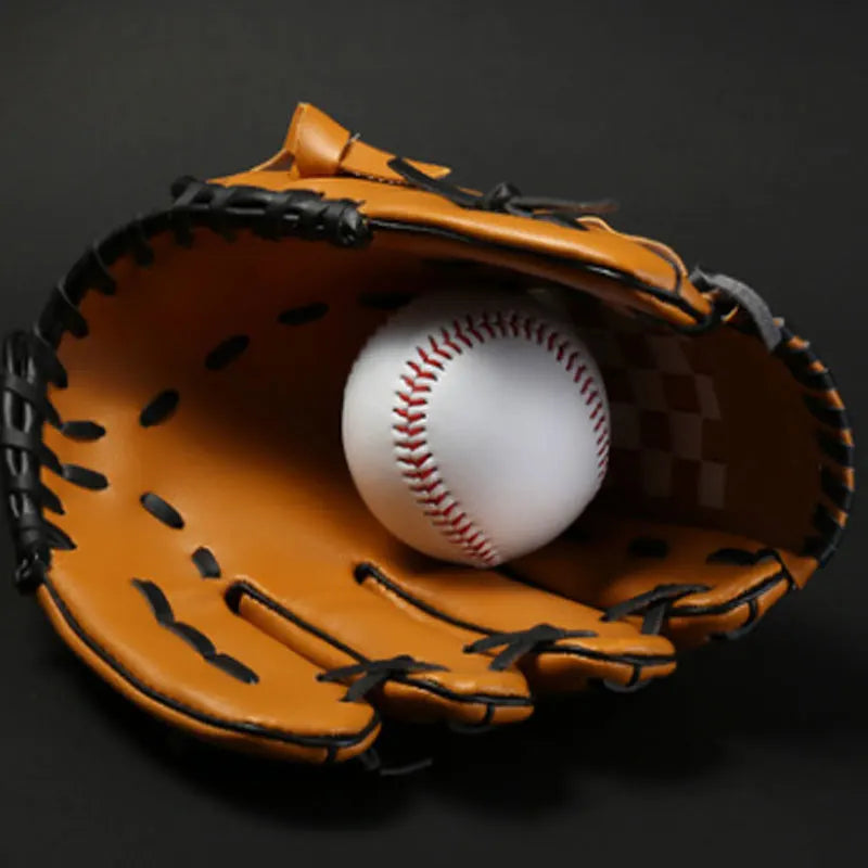 Outdoor Sports Two Colors Baseball Glove Softball Practice Equipment