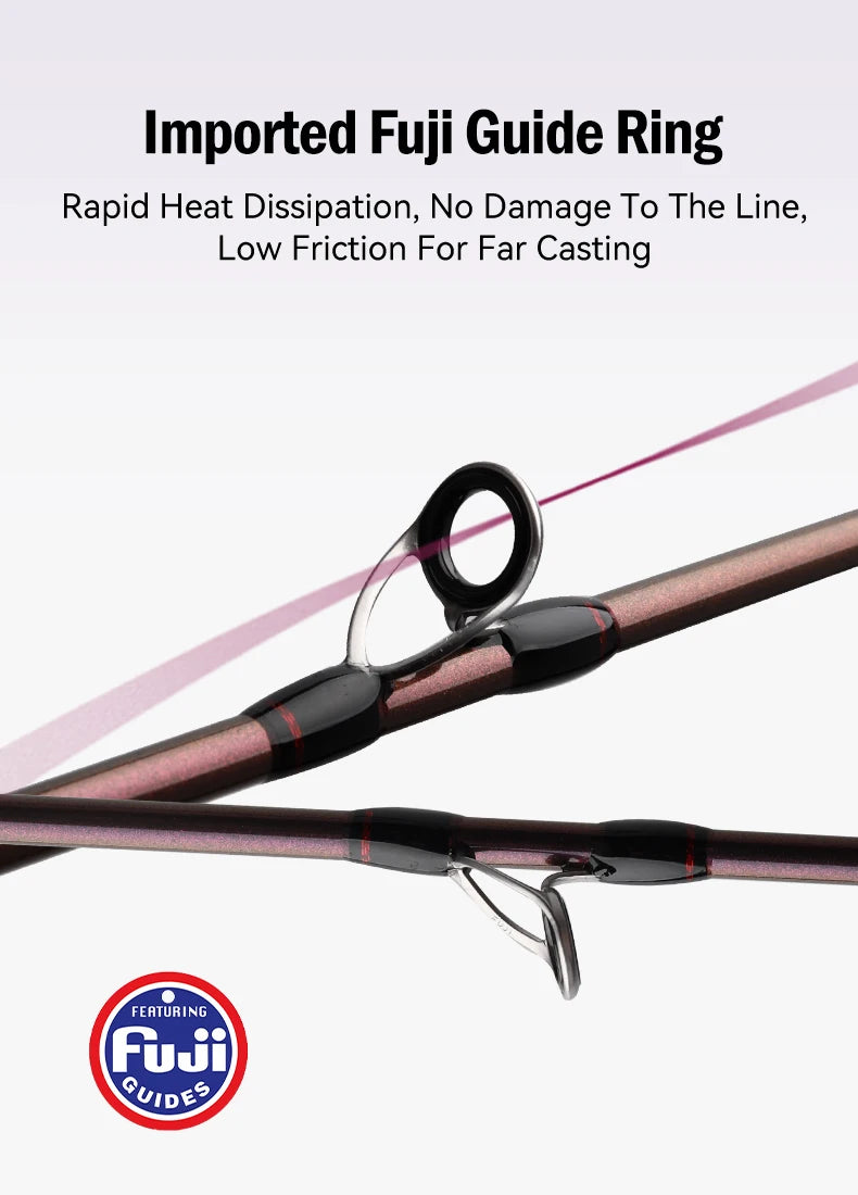 LEYDUN Franky Red Sea Bream Tyraba Fishing Rods 2.11m Super Light Full Solid Tip seawater Casting Rod ]