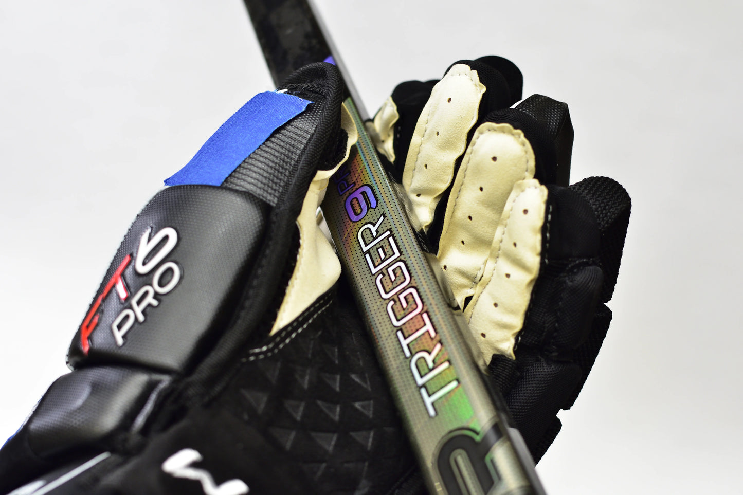 [1-pairs][FT6]New Ice Hockey Gloves BAU Brand FT6 14" Professional Athlete Hockey Glove