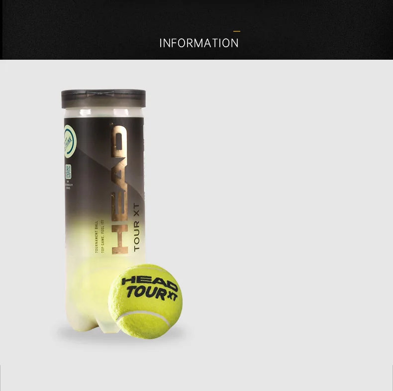 HEAD Professional Tennis 4B TEAM 3 Tour X  Training Ball T 3B Pro Match Balls
