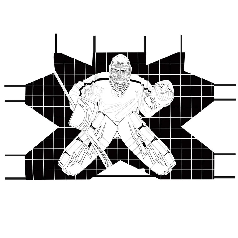 Street Hockey Net Goalie Target Hockey Net Training Target Hockey Shooting Training