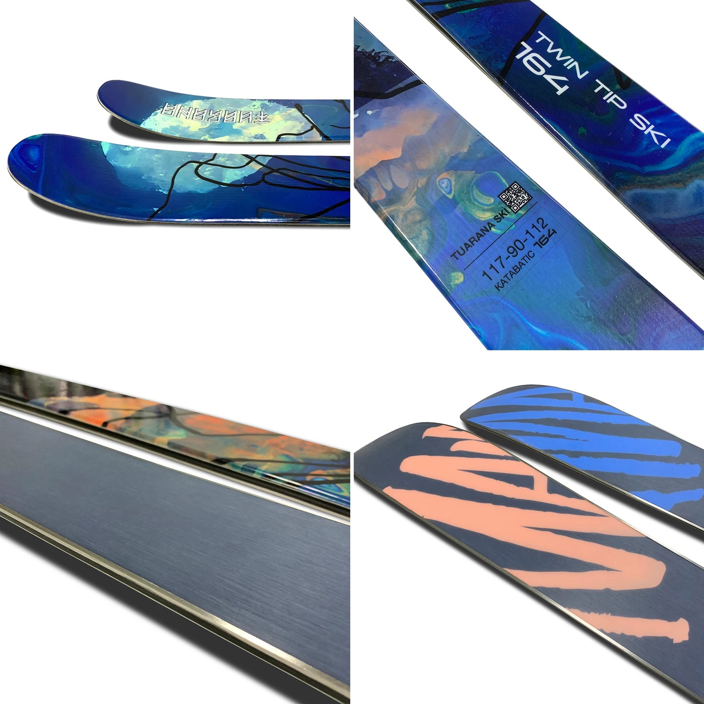 New Season Soft Light Durable Park All Mountain Rail Jib Freestyle Skis Twin Tip Alpine Ski