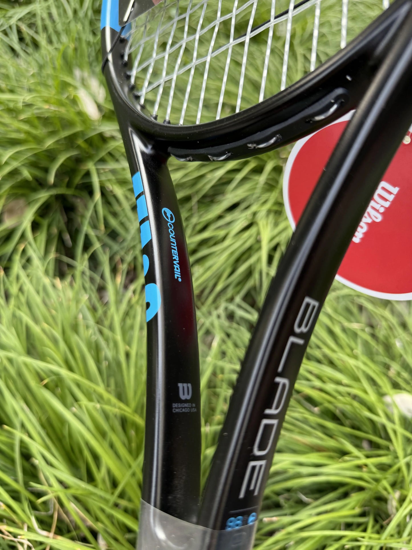 Wilson Blade98 18x20 V6 All Carbon Countervail Tennis Racquet Suit Professional Male