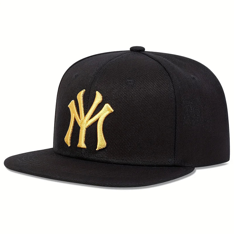 Unisex Letter Embroidery Hip-hop Hats Outdoor Adjustable Casual Baseball Caps