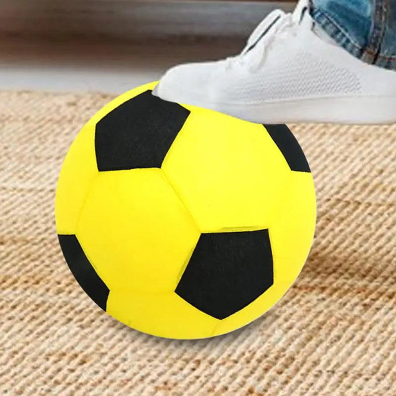 Indoor Silent Soccer Ball 25cm Easy to Grip High Density inflatable Quiet Training Ball